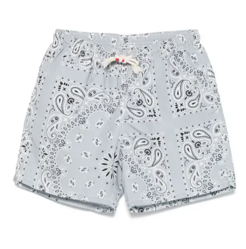 MC2 Saint Barth Bandana Shorts Grey