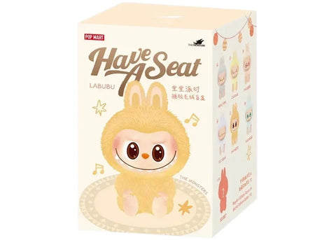 Labubu ( לבובו מקורי) The Monsters Have A Seat Vinyl Plush Sealed Blind Box