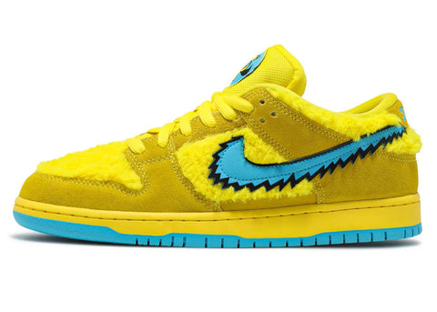 Nike SB Dunk Low Grateful Dead Bears Opti Yellow
