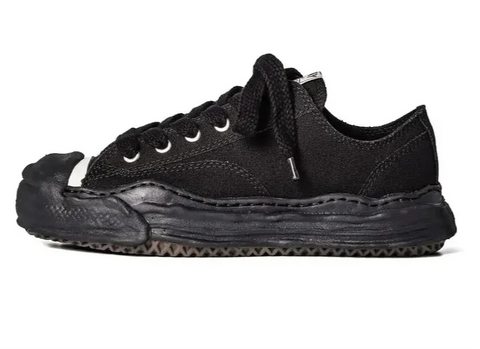 Maison Mihara Yasuhiro Hank OG Sole Canvas Low Black Black