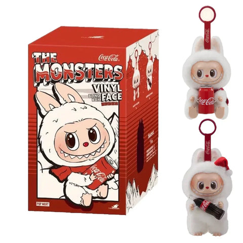 Labubu לבובו קוקה קולה מקורי The Monsters Coca Cola Vinyl Face Sealed Blind Box
