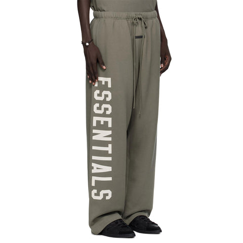 Fear of God ESSENTIALS Green Lounge Fleece Sweatpants