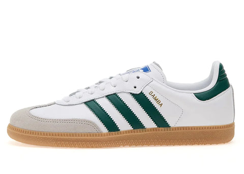 adidas Samba OG White Collegiate Green Gum