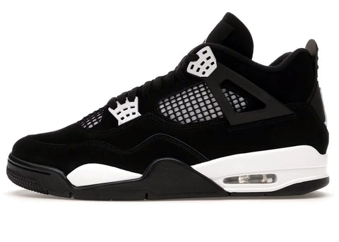 Nike Air Jordan 4 Black White Black