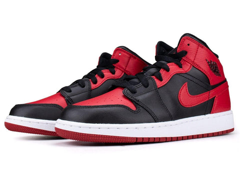 Nike Air Jordan 1 Mid Banned 2020 GS - ALPHET
