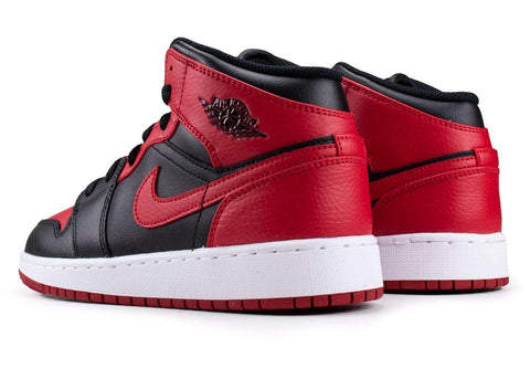 Nike Air Jordan 1 Mid Banned 2020 GS - ALPHET