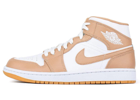 Nike Air Jordan 1 Mid Tan Gum - ALPHET