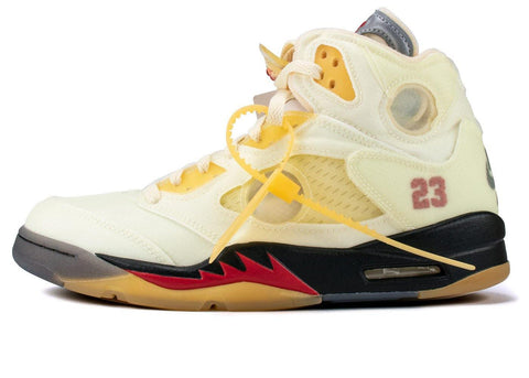 Nike Air Jordan 5 Retro OFF-WHITE Sail - ALPHET