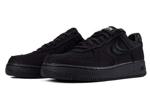 Nike Air Force 1 Low Stussy Black - ALPHET