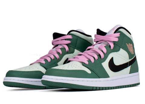 Nike Air Jordan 1 Mid Dutch Green W - ALPHET