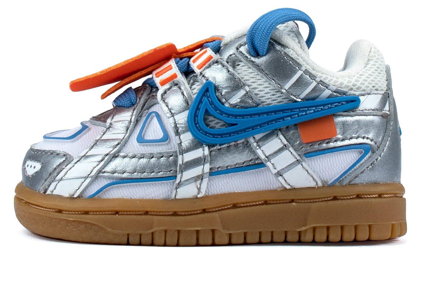 Nike Air Rubber Dunk Off-White University Blue (TD) | CW7444-100