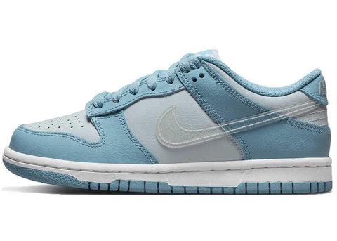 Nike Dunk Low Clear Blue Swoosh GS