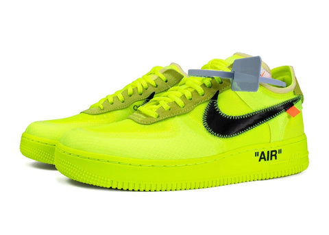 Nike Air Force 1 Low Off-White Volt - ALPHET