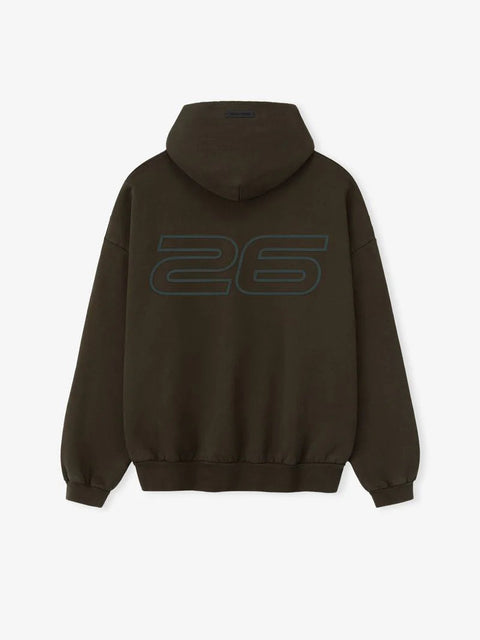 Fear of God Essentials Hoodie 90S Brown