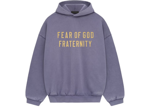 Fear of God Essentials Hoodie Purple