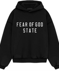Fear of God Essentials 90s Hoodie Black