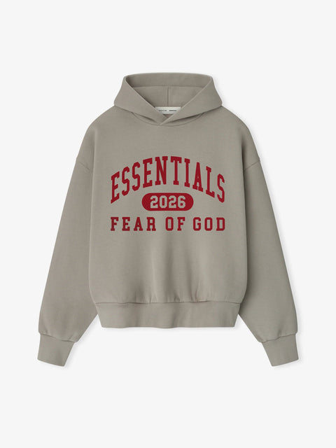 Fear of God Essentials Hoodie 90S Iron Grey