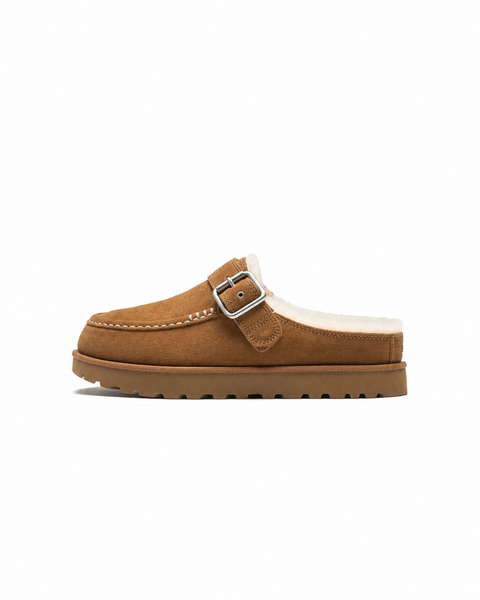 UGG Goldenstar Evelina CHESTNUT Clogs Biege
