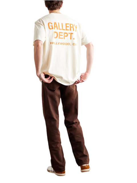 Gallery DEPT. T-Shirt White Orange