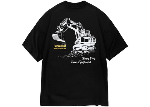 Represent Design & Construction Black T-Shirt