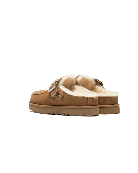 UGG Goldenstar Evelina CHESTNUT Clogs Biege
