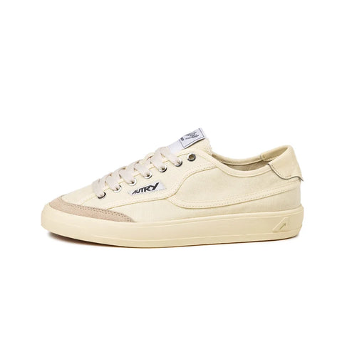 Autry Windscope Cream Suede Canvas
