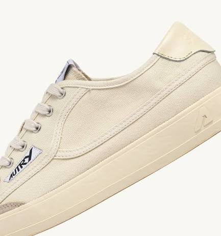 Autry Windscope Cream Suede Canvas