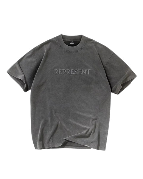 Represent T Shirt Wash Black