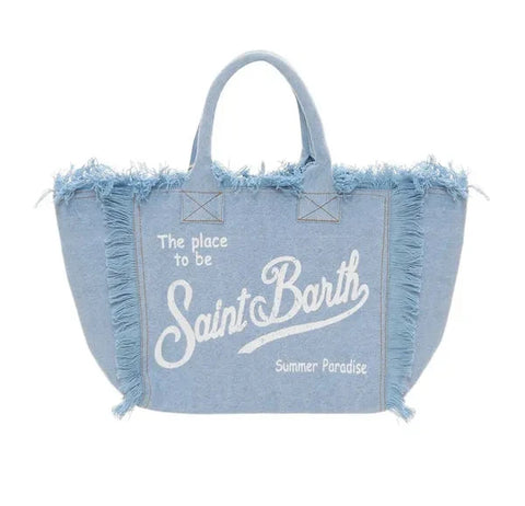 MC2 Saint Barth Colette Handbag Blue