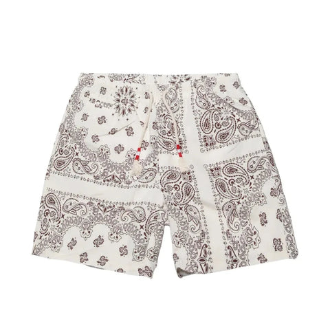 MC2 Saint Barth Bandana Shorts Ivory