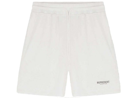 Represent Owners Club Mesh Shorts White