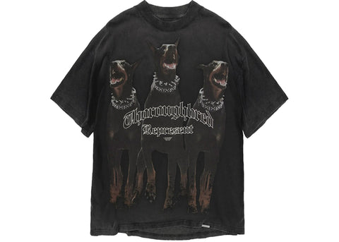 Represent Thoroughbred T-Shirt Vintage Black