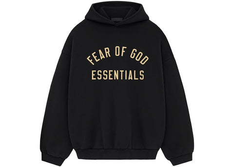 Fear of God Essentials Hoodie Black