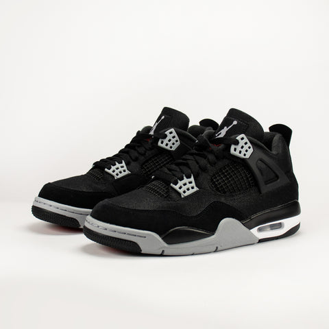 Nike Air Jordan 4 Retro SE Black Canvas