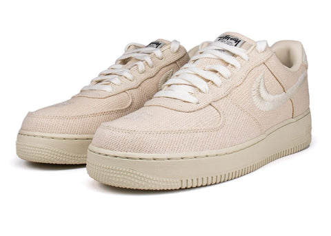 Nike Air Force 1 Low Stussy Fossil - ALPHET