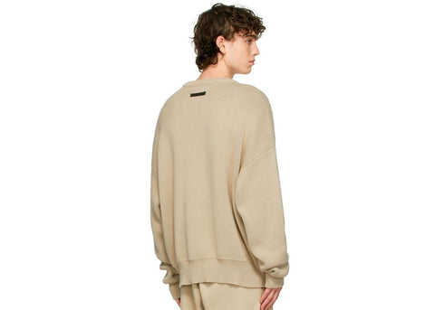 Fear of God Essentials Pullover Sweater Linen - ALPHET